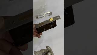 SINGLE TURN BRASS MORTISE LOCK aligarh dooraccessories trending locks hardware brass reels [upl. by Sager]