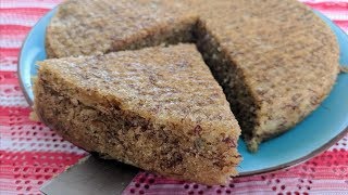 Vegan Steamed Banana Bread without oven [upl. by Phox]