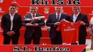 NEW HOME KIT S L BENFICA 1516 PES 13 [upl. by Faus]