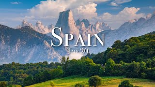 Top 20 Places To Visit In Spain [upl. by Ruyle]