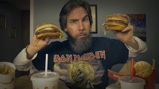 ASMR Showdown Big Mac vs Whopper [upl. by Neyugn]