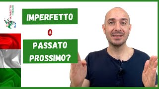 Imperfetto o passato prossimo  Quando si usano limperfetto e il passato prossimo in italiano [upl. by Carrel]