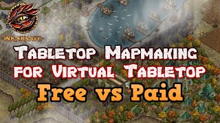 Tabletop Mapmaking With Inkarnate For VTT  Free Versus Paid [upl. by Pearce846]