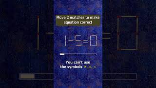 Fix the equation 150 by moving 2 sticks shots puzzles logicpuzzles mathspuzzle hindipuzzles [upl. by Seif]