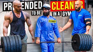 Elite Powerlifter Pretended to be a CLEANER 21  Anatoly GYM PRANK [upl. by Suiramaj]