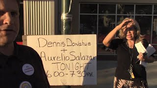 Aurelio Salazar Candidate District 6 Meet amp Greet in Salinas CA Turns Into a Verbal Altercation [upl. by Nosak]