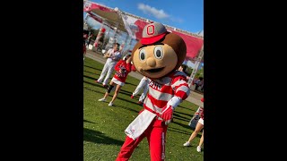 Brutus Buckeye amp TBDBITL Stadium Entrance Ohio State vs Oregon Football OSU Gameday Go Bucks Band [upl. by Benoit]