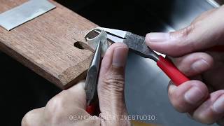 Hollow Signet Ring  How its made jewelry series [upl. by Hy]