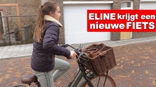 ELINE KRIJGT EEN NIEUWE FIETS  De Nagelkerkjes 83 [upl. by Engel67]