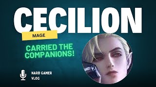 Cecilion carried the companions  nard gamer vlog [upl. by Nayllij]