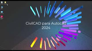 CivilCAD para Autocad 2024 [upl. by Soirtemed235]