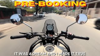 PreBooking of my DREAM BIKE😍❤  Himalayan 450 😱  Sumit Verma Vlogs ✨📸 [upl. by Sitoeht161]