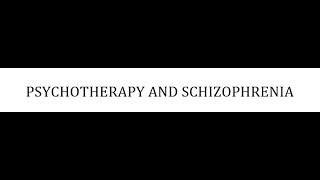 STAHLS  CH 5  PT 53  PSYCHOTHERAPY AND SCHIZOPHRENIA psychiatrypharmacologypsychopharmacology [upl. by Ahseenat912]