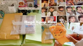 ☆ Huge Kpop Haul BuyeeMercari Japan Haul  Zerobaseone Enhypen and more ☆ [upl. by Ycnej]