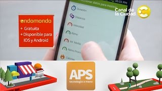 Endomondo aplicación para deportistas  APS Tecnología a mano [upl. by Omocaig]