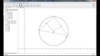 Baricentro circuncentro incentro y ortocentro con Geogebra [upl. by Theresa]