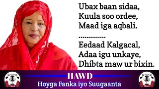 Khadra Daahir Cige  Heesta Isha Sacabka Mari [upl. by Dunson84]