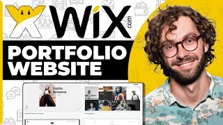 How To Make Portfolio Website on Wix  Full Tutorial [upl. by Niloc]