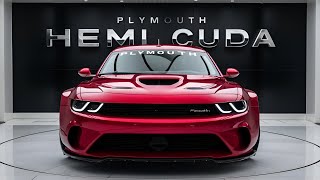 Unveiling the 2025 Plymouth Hemi Cuda The Beast Returns [upl. by Horst]