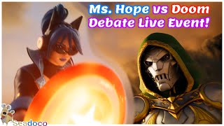 Ms Hope vs Absolute Doom Live Event In Fortnite Chapter 5 Season 4 [upl. by Ledda]