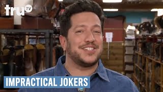 Impractical Jokers  Jerk Salesman Slings Insults [upl. by Munro877]