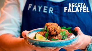 Receta de Falafel Restaurante FAYER [upl. by Rise]