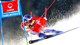 FIS Alpine Ski World Cup  Mens Giant Slalom RUN 1  Adelboden SUI  2024 [upl. by Haret964]