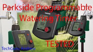 Parkside Programmable Watering Timer PBCM B1 [upl. by Assadah264]