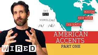 Accent Expert Gives a Tour of US Accents  Part One  WIRED [upl. by Ahsiuqal]