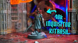 Easy Warhammer 40k Inquisitor Kitbash [upl. by Nylsej242]