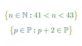 Unendliche Mengen und beschreibende Mengenschreibweise Vorkurs Mathematik [upl. by Aitital989]