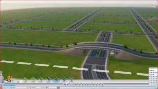 Arnes SimTorial SimCity Strassen Grundlagen und Ausmessen Teil 1 [upl. by Clo]