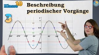 Beschreibung periodischer Vorgänge  Klasse 10 ★ Übung 3 [upl. by Hibbert590]