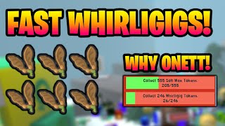 How To Get Whirligigs Fast In Bee Swarm Simulator [upl. by Tychonn]