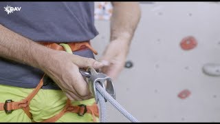 Climb Safe How to belay with the ATC [upl. by Sremmus]