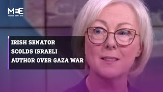 Irish senator says her blood boils after hearing Israeli justifications for Gaza deaths [upl. by Chow]