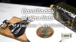 Carrilladas de cerdo al vino tinto 🍷 Sin olla exprés [upl. by Lamiv]