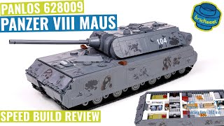 Panlos 628009  Panzer VIII Maus with interior  Speed Build Review [upl. by Niarda220]