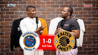 The Standard of the Match Was Poor  Kaizer Chiefs 01 Supersport United  Lindo Pep [upl. by Natrav]