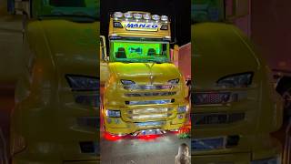 Scania v8 T500 super truck 🚚 automobile trucker truckdriver scania truckdriversalary ytshorts [upl. by Annodam]