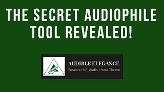 The Secret Audiophile Tool Revealed [upl. by Inuat]