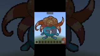 Gloom Minecraft Pixel Art  Pokémon Builds shorts pokemon minecraft [upl. by Evonne]