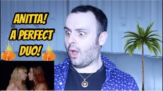 Bad Gyal Anitta  Bota Niña Official Video REACTION  SHANE GRADY [upl. by Ahtanoj]