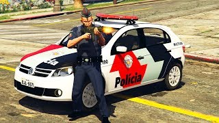 GTA V VIDA POLICIAL  PRESO NO FERIADÃO  LSPDFR  ‹ OLD BOB › [upl. by Ainolopa623]