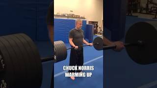 Chuck Norris Warming Up [upl. by Fonz]