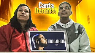 Canta demais 🔥🔥🔥 React Tribo da periferia  RESILIÊNCIA Híbrido Oficial Music Vídeo [upl. by Mellie]