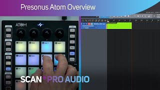 Presonus Atom  Hands on with Studio One [upl. by Ellehctim]