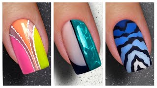 Nail art designs 2023  Easy nail design 20nails [upl. by Pierce455]