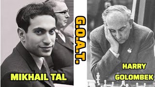 ATTACKING GAME MIKHAIL TAL 🆚 HARRY GOLOMBEK 1958 [upl. by Slrahc174]