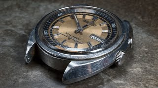 Rusty Relic No More A 1973 Seiko BellMatic Watch Restoration [upl. by Aramoj]